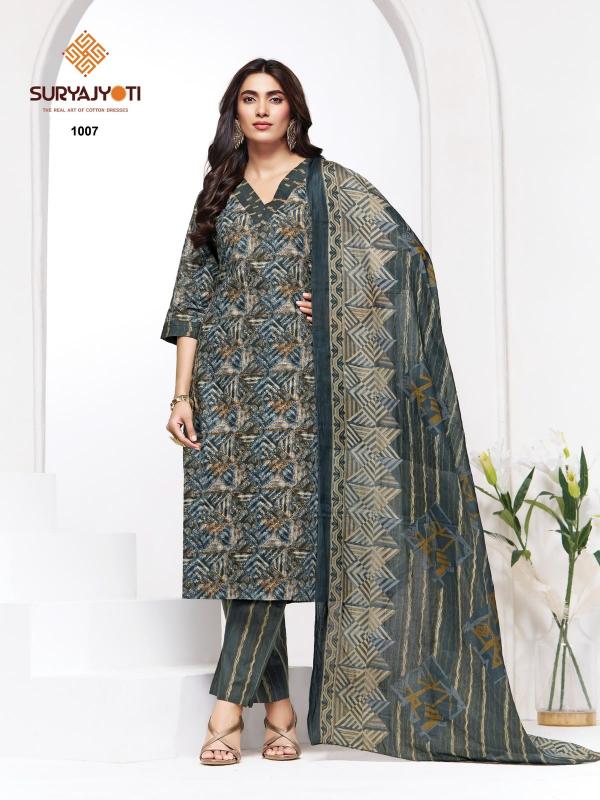 Suryajyoti piyora vol 1 jaipuri cotton dress material wholesale